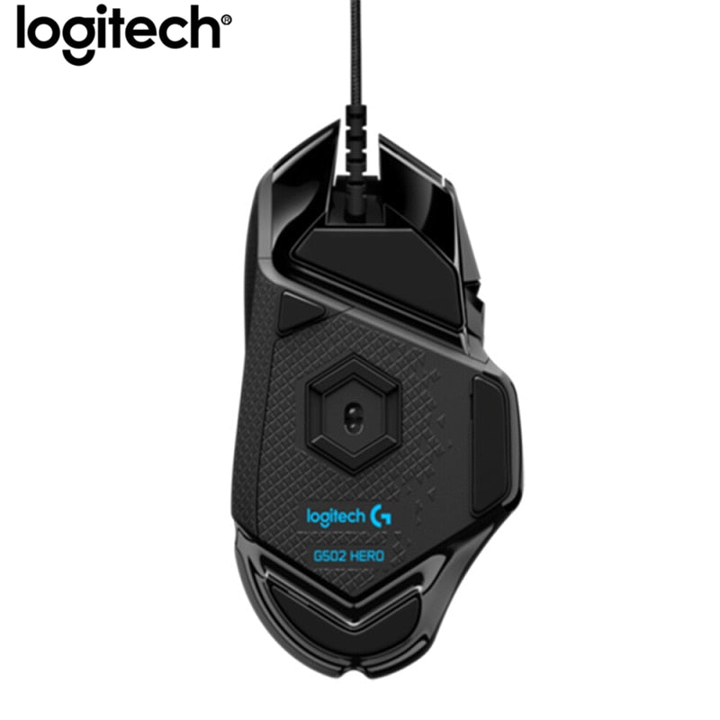 Logitech G502 HERO Professional Gaming Mouse 16000DPI Gaming Programming Mouse Adjustable Light Synchronizatio For Mouse Gamer