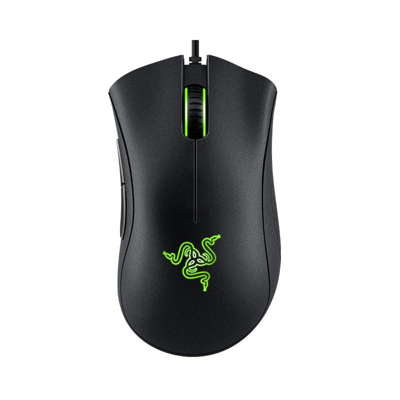 Razer DeathAdder Essential Wired Gaming Mouse 6400DPI Ergonomic Professional-Grade Optical Sensor Razer Mice For Computer Laptop