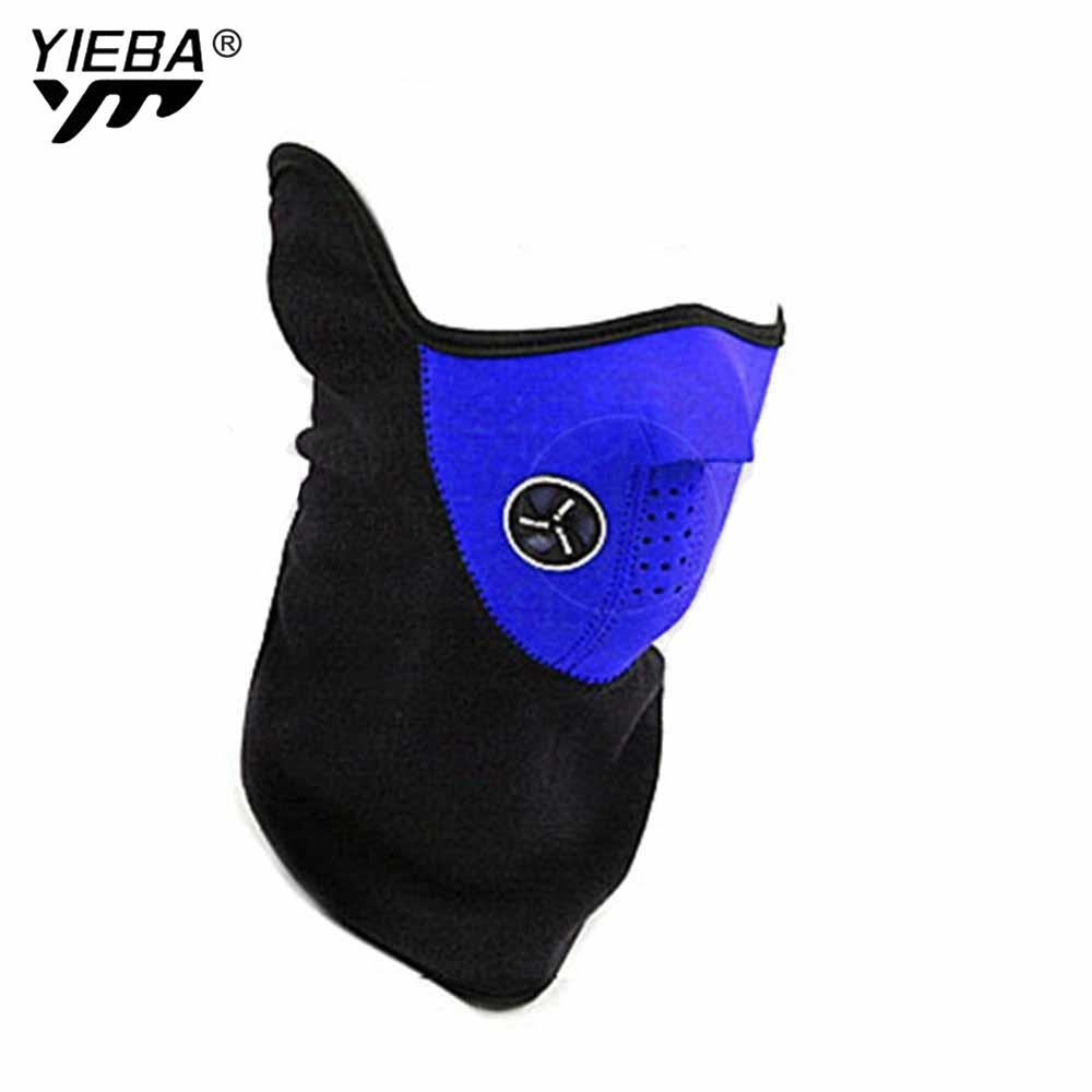 warm face mask new style motorcycle windproof mask outdoor sports warm ski caps bicycle bike balaclavas half face mask