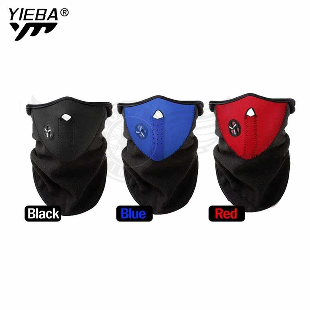 warm face mask new style motorcycle windproof mask outdoor sports warm ski caps bicycle bike balaclavas half face mask